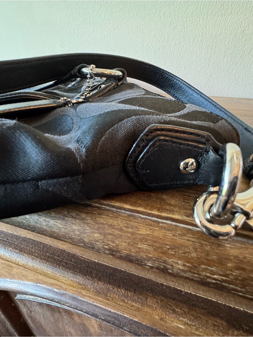 COACH CAMPBELL SIGNATURE SATCHEL tote laptop bag F25290 - Picture 5 of 15